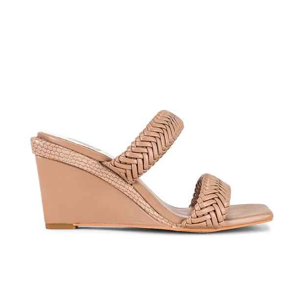 DOLCE VITA New in Box Sahale Wedge Sandal in Cafe // 11 - Picture 2 of 10